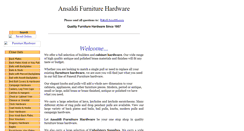 Desktop Screenshot of ansaldi.com