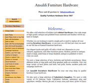 Tablet Screenshot of ansaldi.com